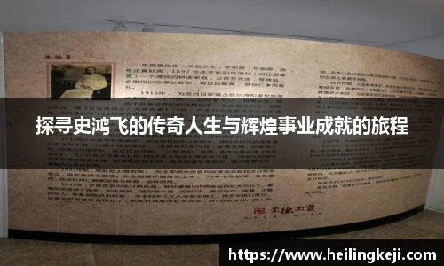 探寻史鸿飞的传奇人生与辉煌事业成就的旅程